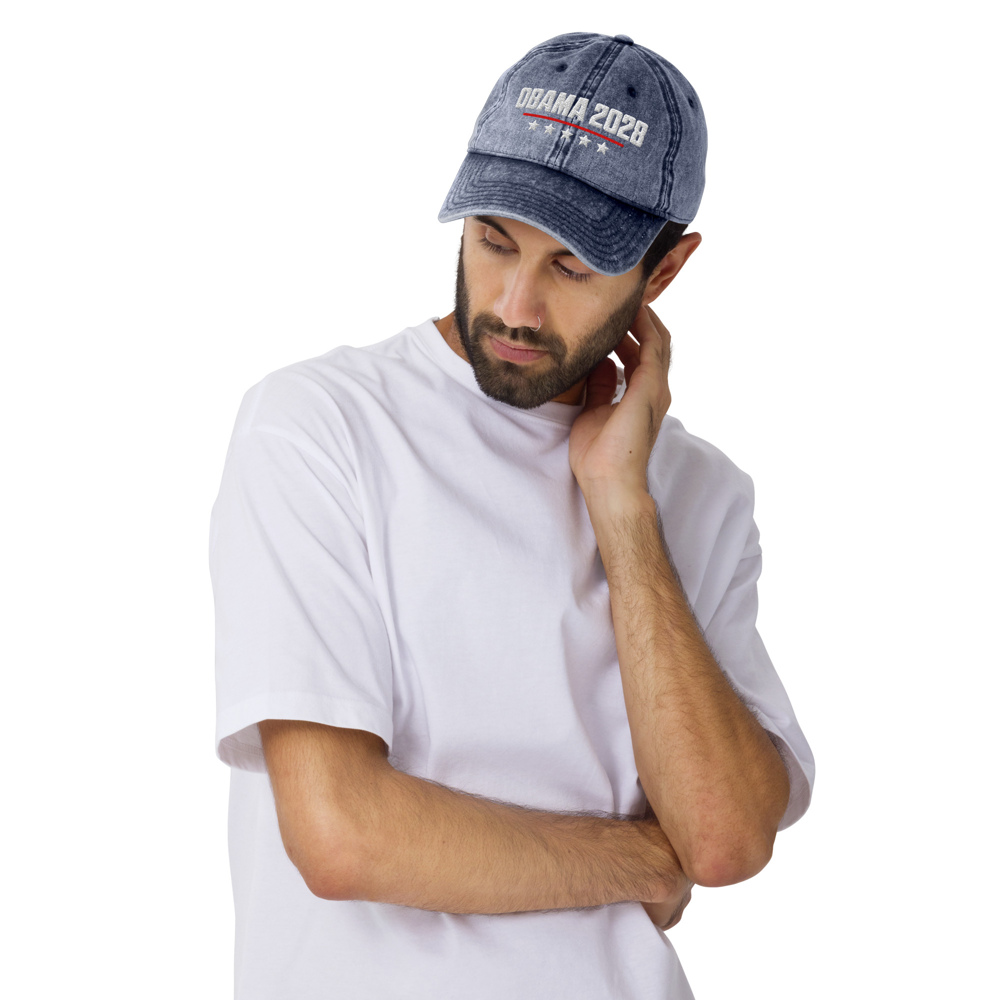 Obama 2028 “Relax. We Know.” Vintage Cotton Cap - Image 4